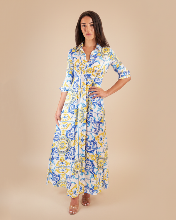 Shirt Dress Silk