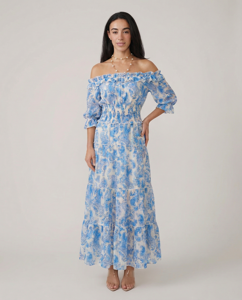 Positano Zoe Long Dress by Luisa Positano from Marina St Barth