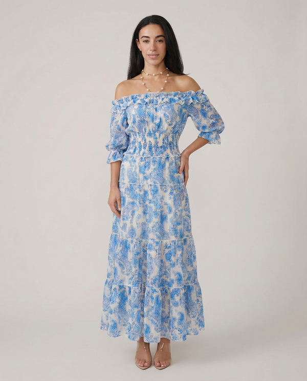 Positano Zoe Long Dress by Luisa Positano from Marina St Barth