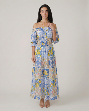 Positano Zoe Long Dress by Luisa Positano from Marina St Barth