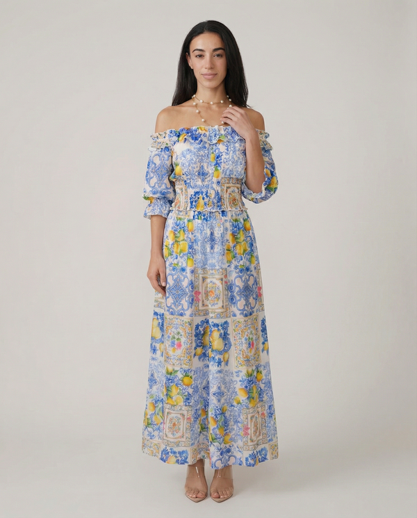 Positano Zoe Long Dress by Luisa Positano from Marina St Barth