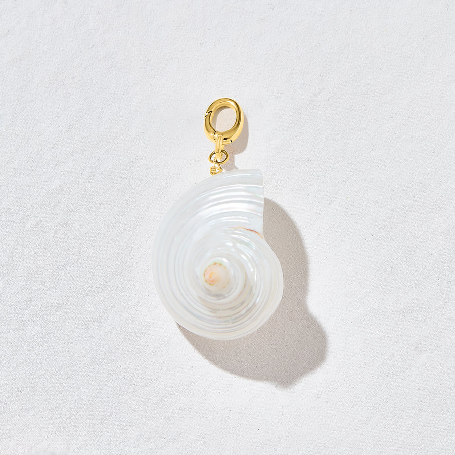 Spirali Shell Charm by Ashiana from Marina St Barth