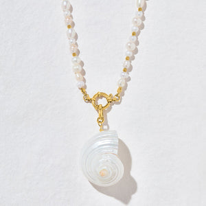 Spirali Shell Charm by Ashiana from Marina St Barth