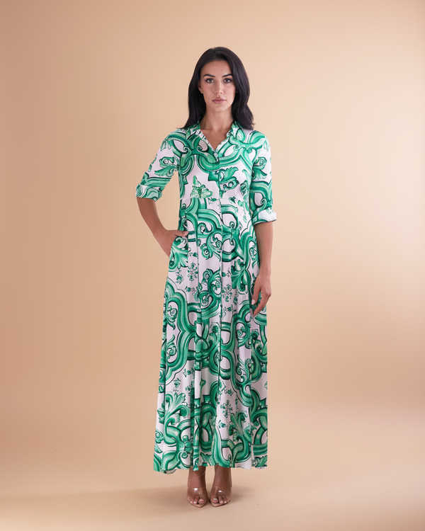 Shirt Dress Silk New