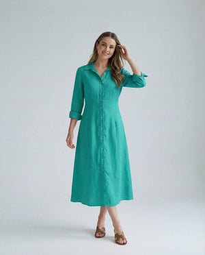 Shirt Dress Midi Antibes by Marina St Barth from Marina St Barth