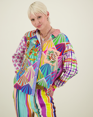 Me 369 Isabel Shirt Artisian by Me 369 from Marina St Barth