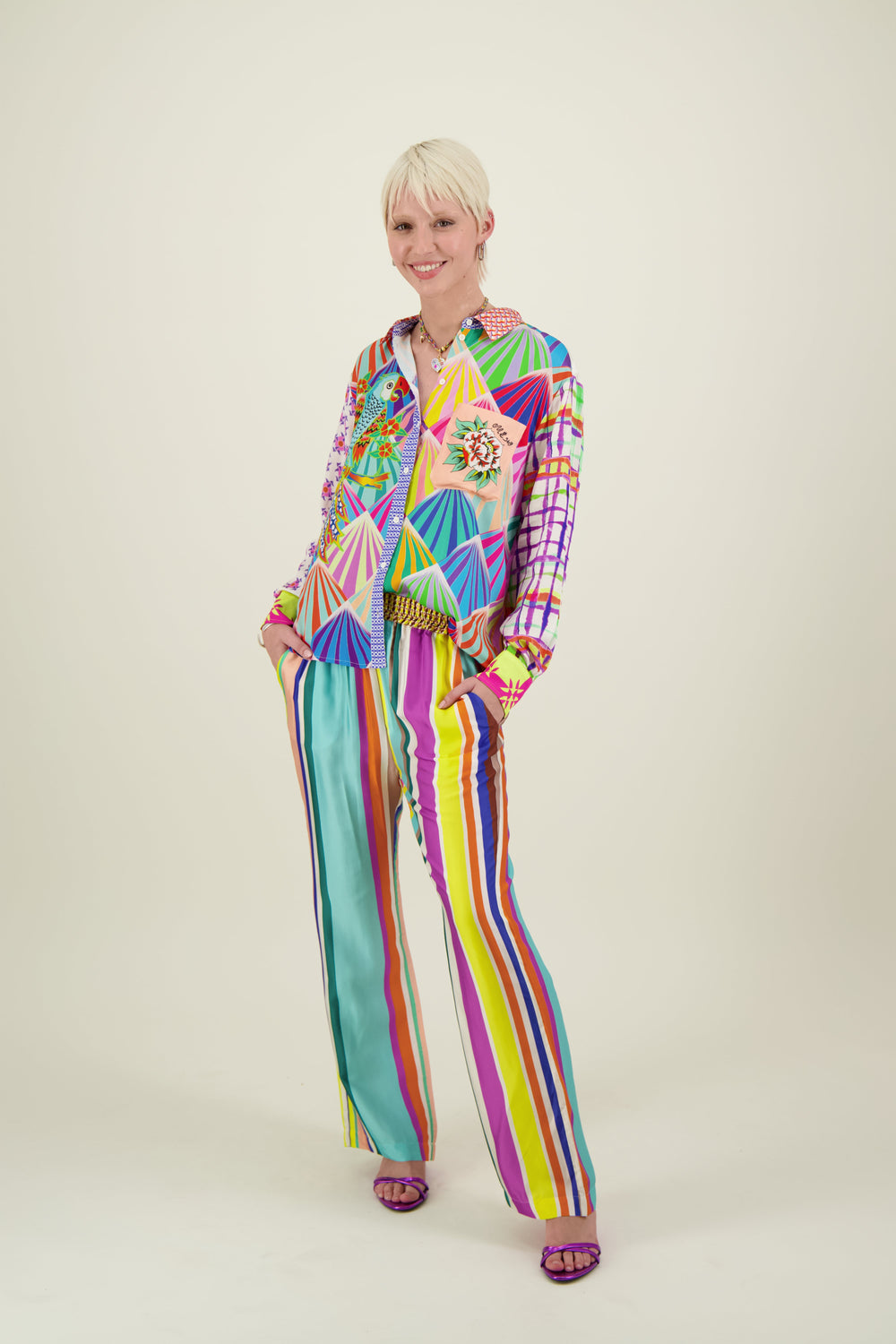 Me 369 Isabel Shirt Artisian by Me 369 from Marina St Barth