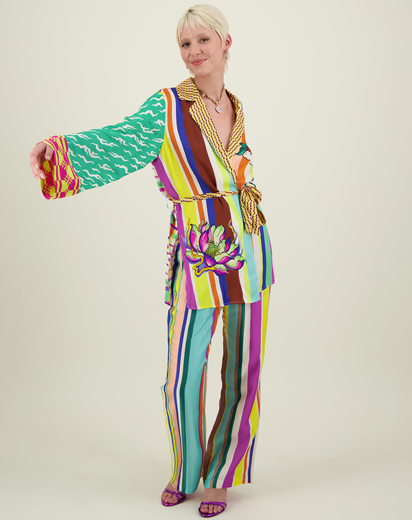 Me 369 Lucia Artisian Kimono Belted by Me 369 from Marina St Barth