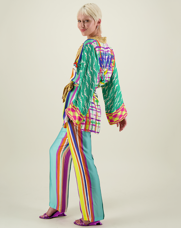 Me 369 Lucia Artisian Kimono Belted by Me 369 from Marina St Barth