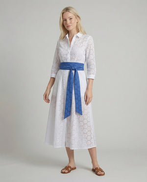 Eyelet Linen Belt by Marina St Barth from Marina St Barth