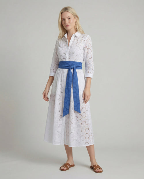 Eyelet Linen Belt by Marina St Barth from Marina St Barth