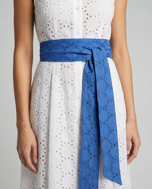 Eyelet Linen Belt by Marina St Barth from Marina St Barth