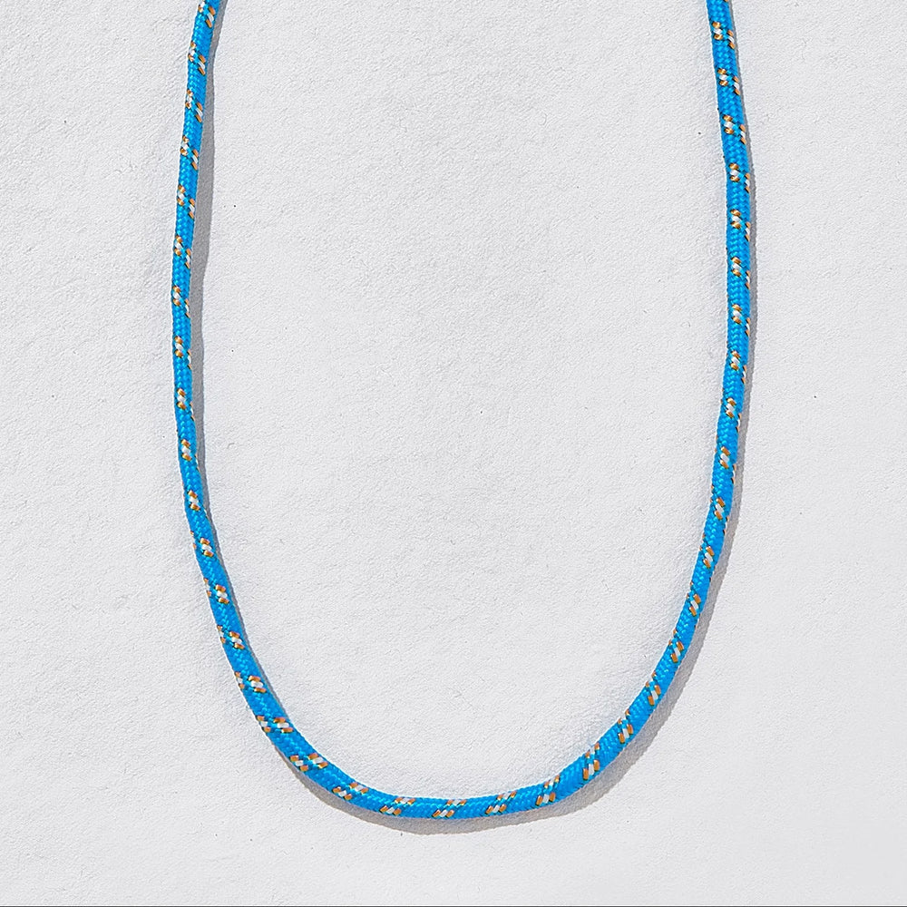 Dopamine Cord Necklace Blue