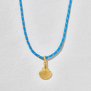 Dopamine Cord Necklace Blue