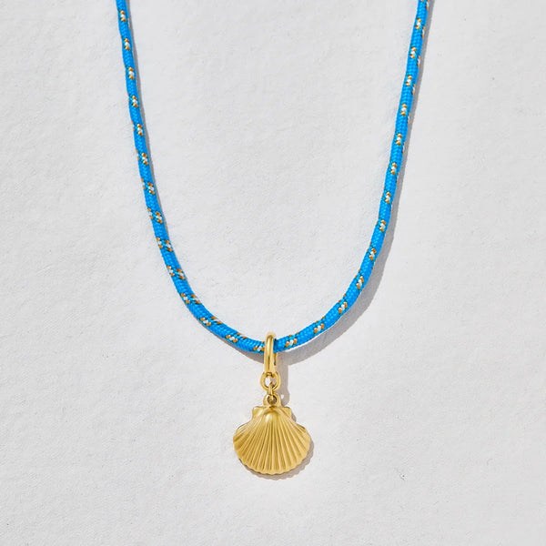 Dopamine Cord Necklace Blue