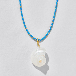Dopamine Cord Necklace Blue