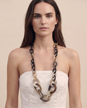 Recycled Horn Necklaces by Mariana Osornio from Marina St Barth