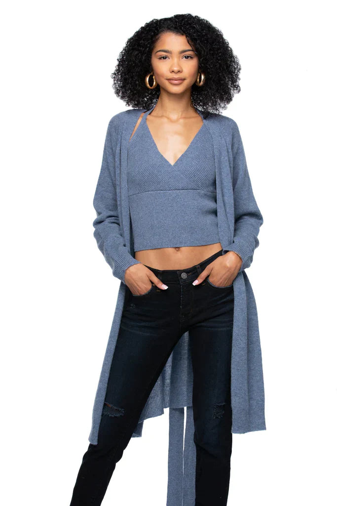 Cashmere Robyn Robe Duster by Subtle Luxury from Marina St Barth