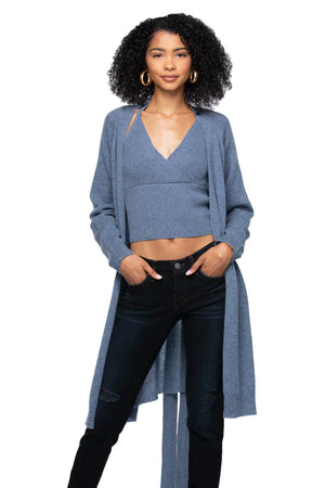 Cashmere Robyn Robe Duster by Subtle Luxury from Marina St Barth