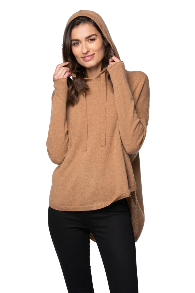 Cashmere Quinn Hoodie by Subtle Luxury from Marina St Barth