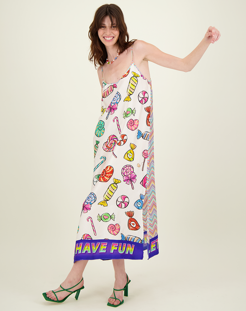 Me369 Olivia Camisole Dress Candy by Me 369 from Marina St Barth