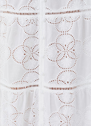 Melissa Cinzia White Skirt by Melissa Odabash from Marina St Barth