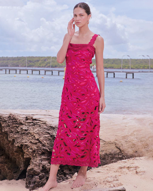 Waimari Crepusculo Midi Dress by Waimari from Marina St Barth