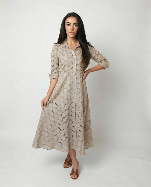 Shirt Dress Midi Antibes by Marina St Barth from Marina St Barth
