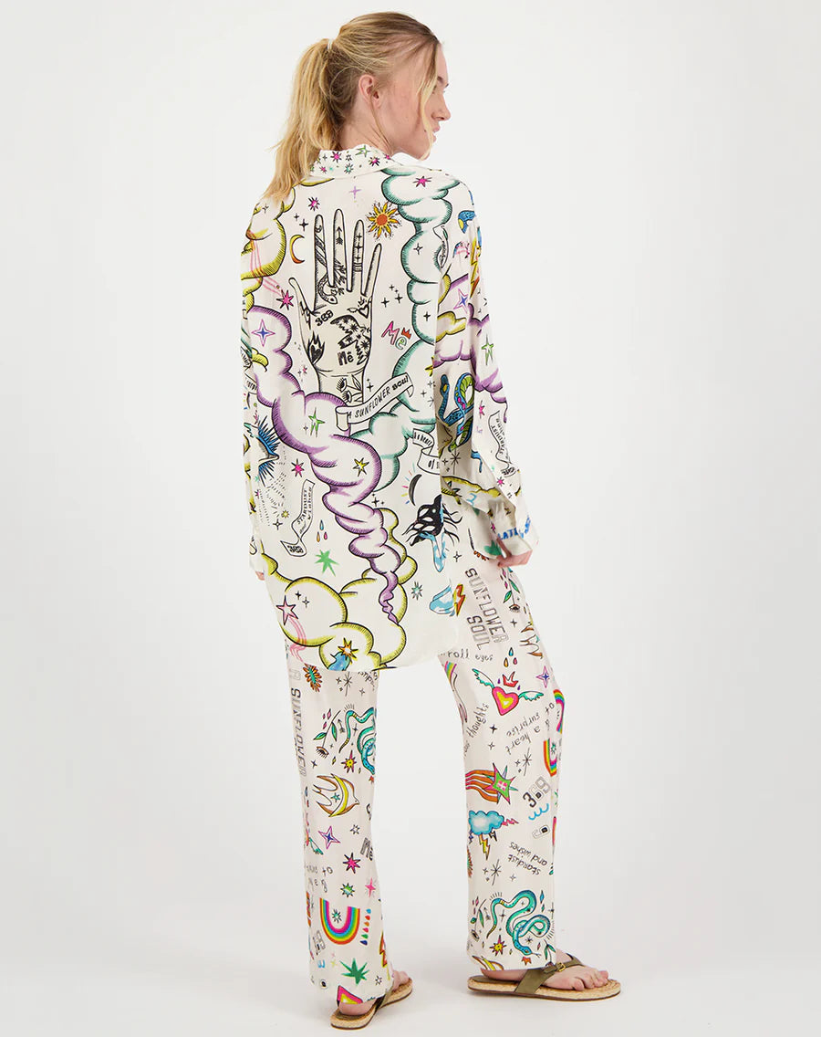 Me369 Bailey Pants Enlightment by Me 369 from Marina St Barth