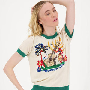 Me 369 Nora Knit Top by Me 369 from Marina St Barth