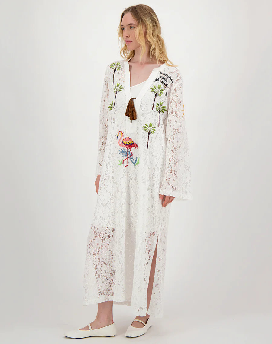 Me369 Adela Lace Long Dress by Me 369 from Marina St Barth