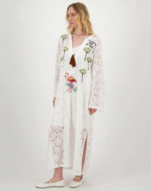 Me369 Adela Lace Long Dress by Me 369 from Marina St Barth