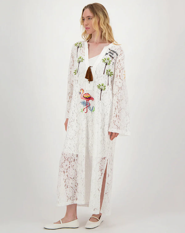 Me369 Adela Lace Long Dress by Me 369 from Marina St Barth