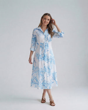 Shirt Dress Midi Antibes by Marina St Barth from Marina St Barth