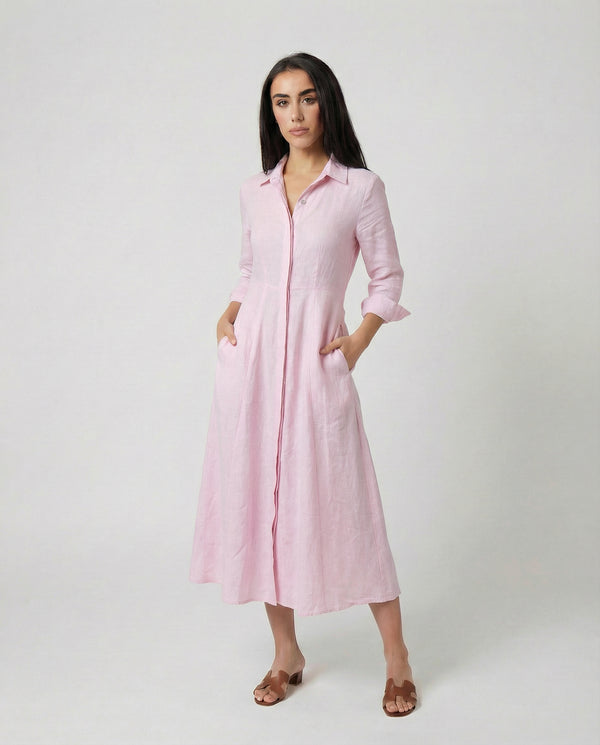Shirt Dress Midi Antibes by Marina St Barth from Marina St Barth