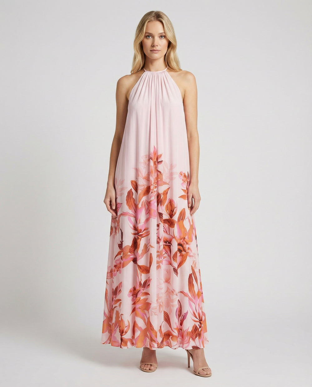 Rococo Sand Flared Maxi Dress Spring