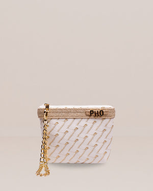 White Gold Pochette by Pho Firenze from Marina St Barth