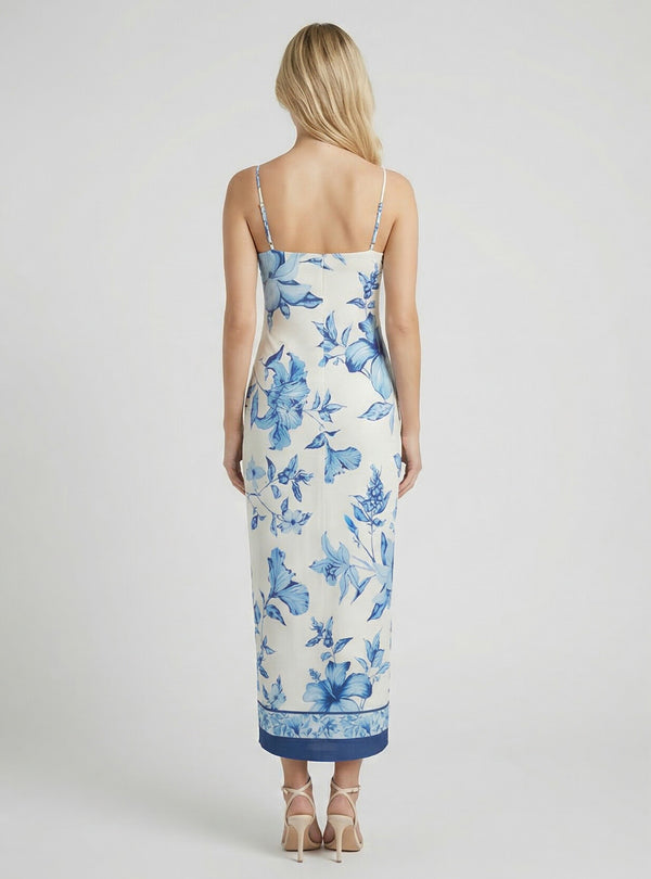 Milo Strapless Midi Dress by Rococo & Sand from Marina St Barth