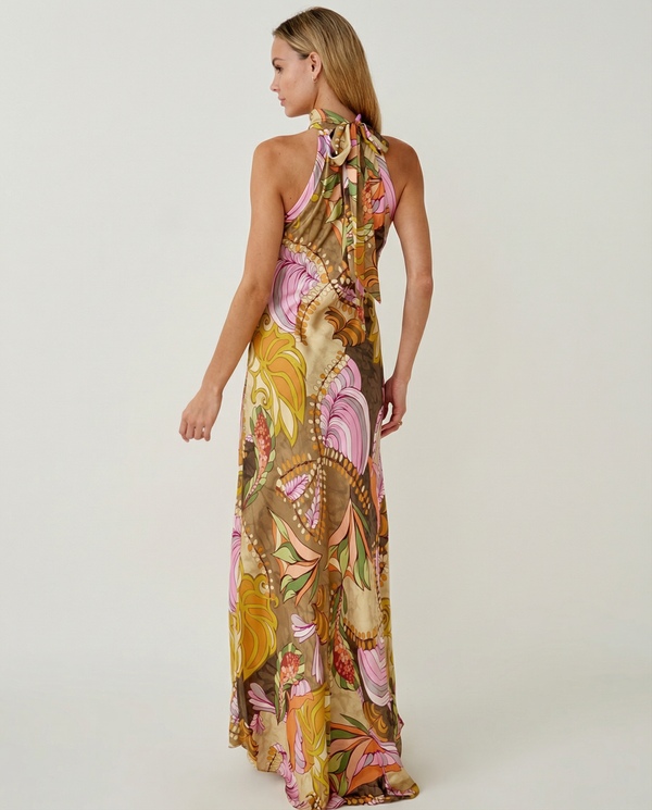 Paris Fabio Silk Dress by Trisha paterson from Marina St Barth