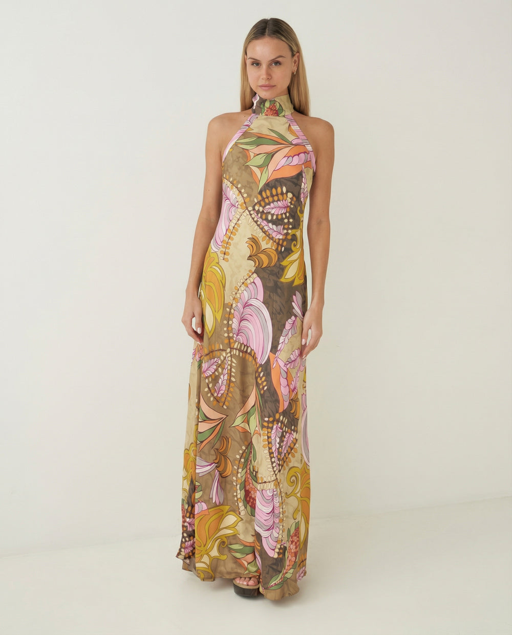 Paris Fabio Silk Dress by Trisha paterson from Marina St Barth