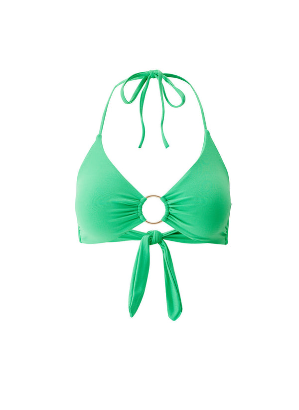 Melissa Hamburg Bikini Green by Melissa Odabash from Marina St Barth