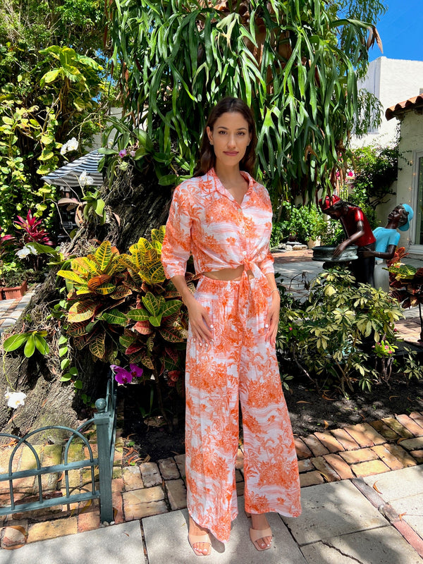 Positano Tania Linen Shirt by Luisa Positano from Marina St Barth