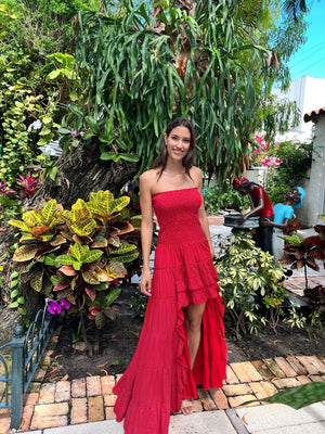 Blanca High Low Dress Cotton by Marina St Barth from Marina St Barth