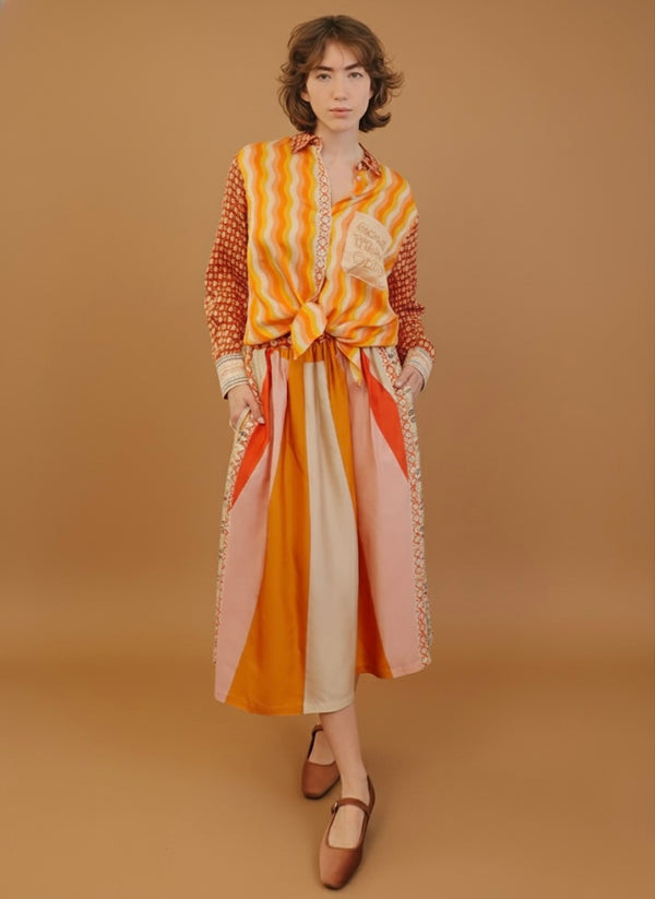 Me369 Isabel Printed Shirt