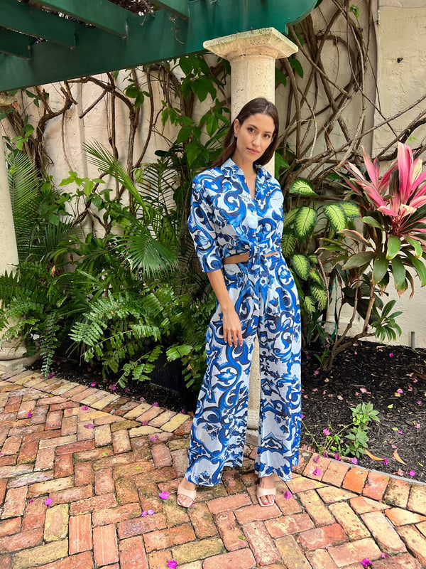 Positano Tania Linen Shirt by Luisa Positano from Marina St Barth