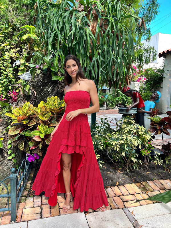 Blanca High Low Dress Cotton by Marina St Barth from Marina St Barth