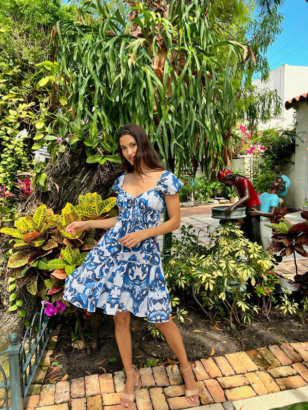 Positano Fresella Short Dress by Luisa Positano from Marina St Barth