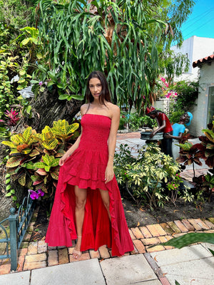 Blanca High Low Dress Cotton by Marina St Barth from Marina St Barth