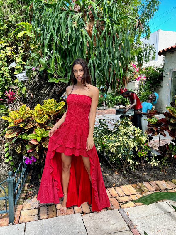 Blanca High Low Dress Cotton by Marina St Barth from Marina St Barth