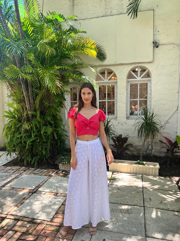 Bolero Susy Palloncino Linen Top by Marina St Barth from Marina St Barth